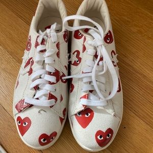 Comme de Garçons Play x Converse Sneaker in Canvas